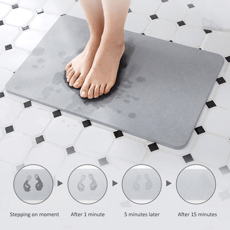 Diatomite bath mat 4